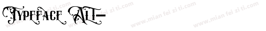 Typeface Alt字体转换